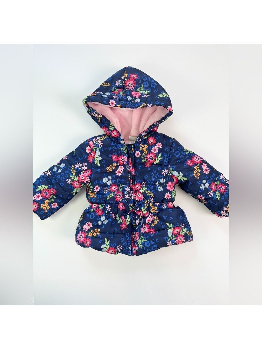 🩵 4/$20 Little Me Floral, Pink, Navy Baby Winter Jacket